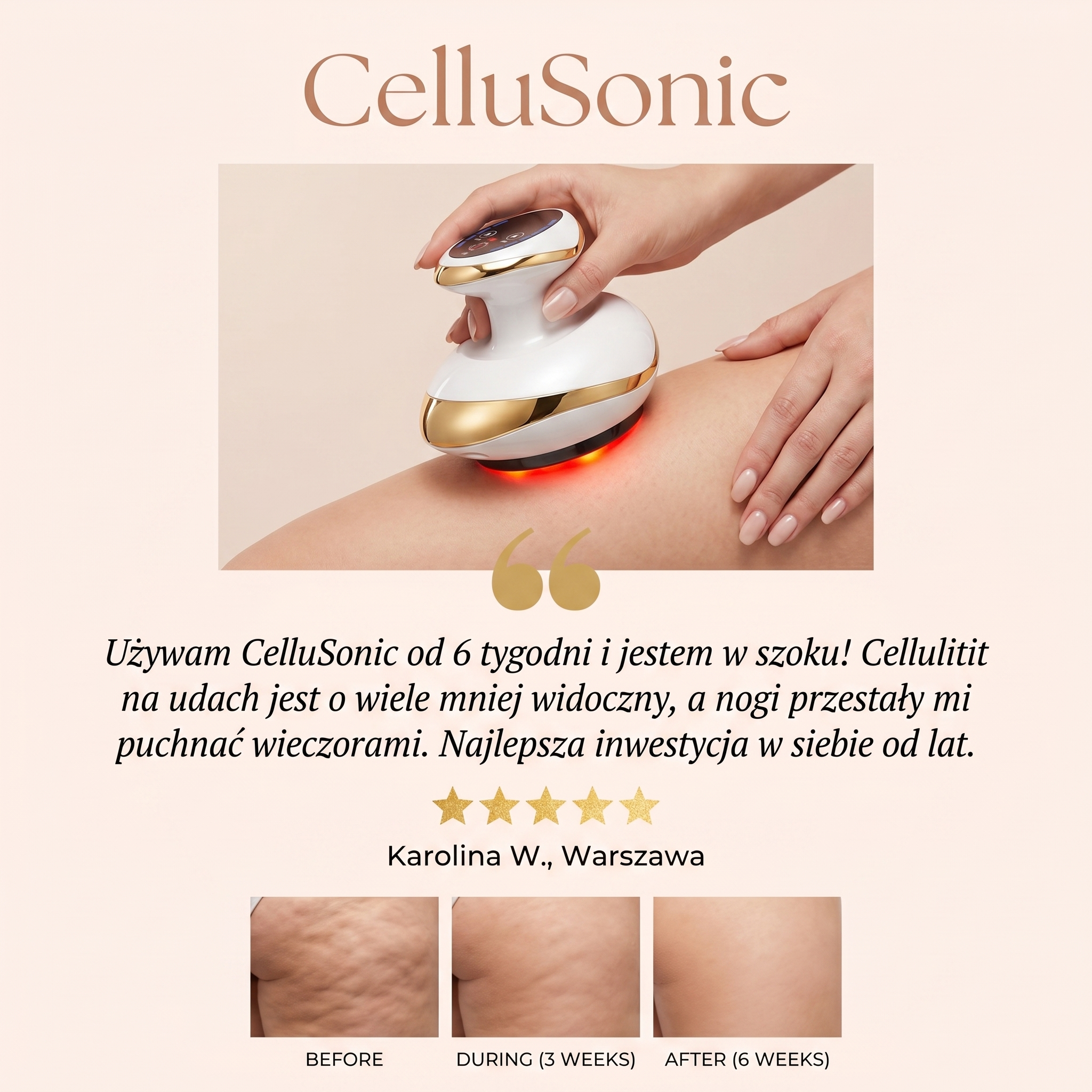 CelluSonic - Opinia klientki